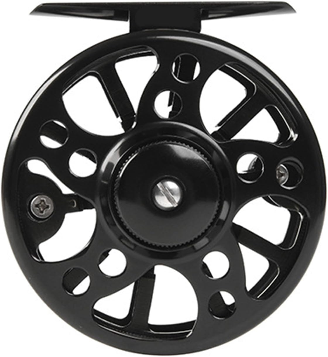Aluminum Alloy Fly Fishing Reel, All Metal Reel Light Weight Fly Wheel Tackle for Trout Size 3/4 5/6 7/8 Precisions Casting Reel