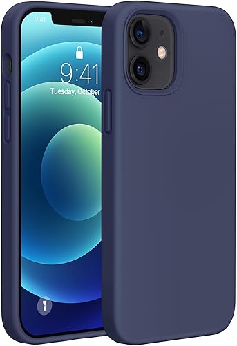 Miniatura 250 de Miracase - Funda diseñada para iPhone 11 con protector de pantalla, funda de goma de silicona líquida, protección total contra caídas y a prueba