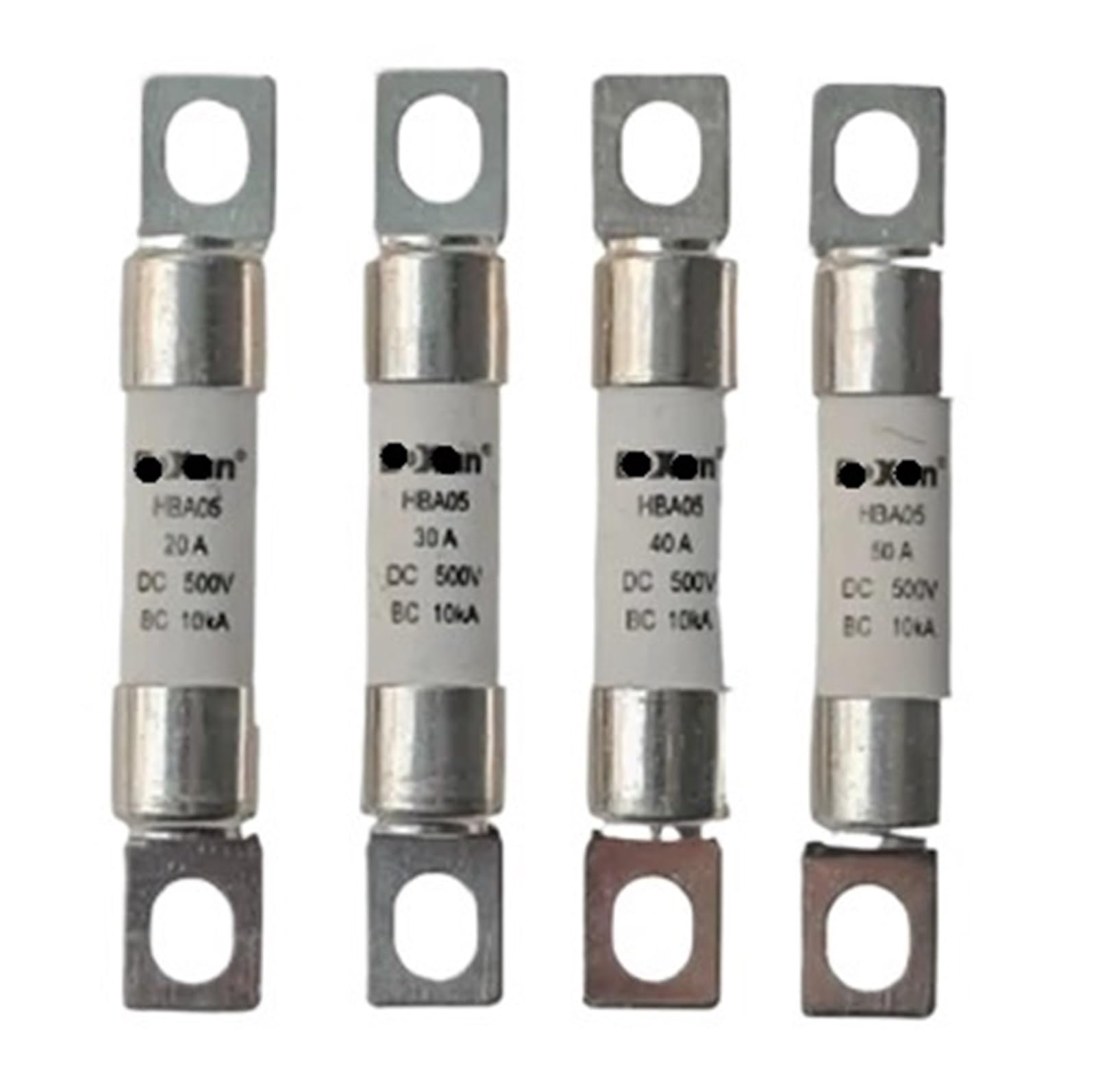 Fusible cartouche HBA05 DC500V 30A de protection pour coffret de câblage DC