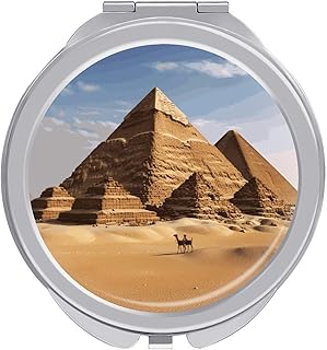 Espejo portátil de maquillaje de viaje, espej...