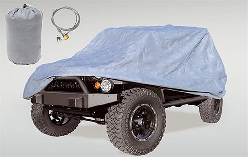 Rugged Ridge  Kit de cubierta de coche, completo  13321.73  Compatible con Jeep Wrangler JKU 2007-2018 de 4 puertas