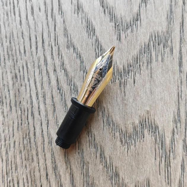 Handmade Golden Stub Nib Unit For Junlai 930 Calligraphy Writing