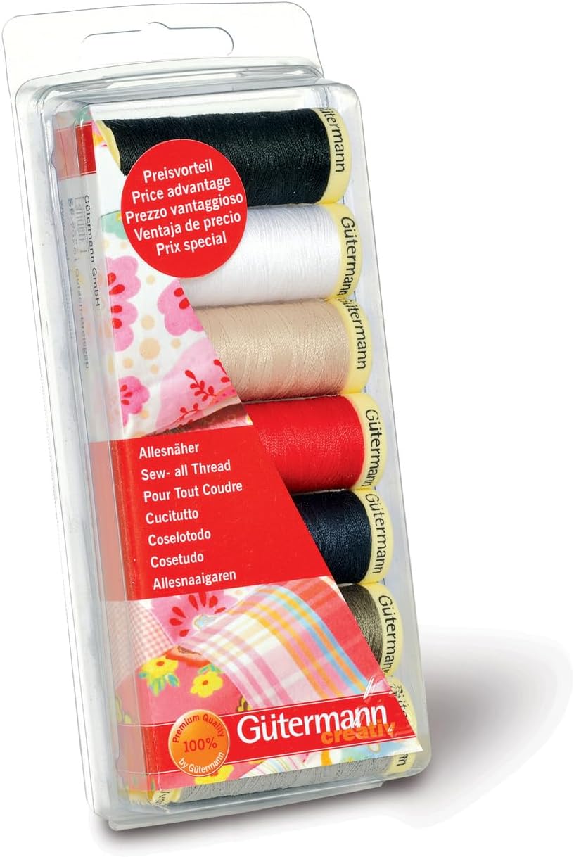 Gutermann Thread Set: Sew-All: 100m: Pack of 20, Assorted : Amazon.co ...