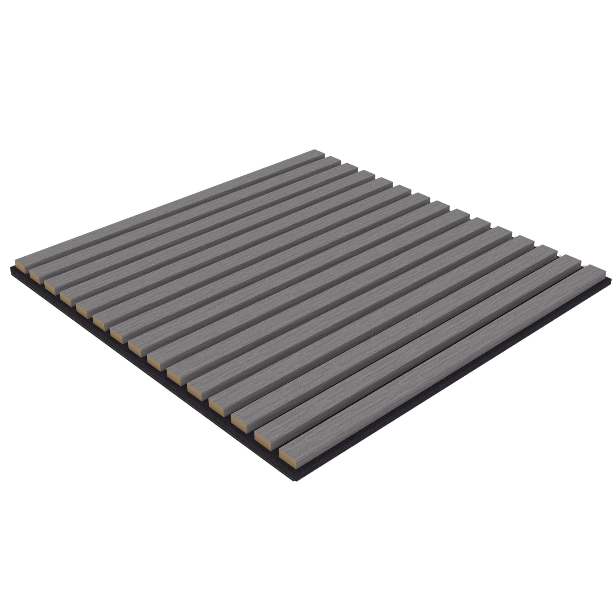 Tuda Grass Direct Grey | Acoustic Wall Wood Veneer Panels Tiles Series 1 - Sample