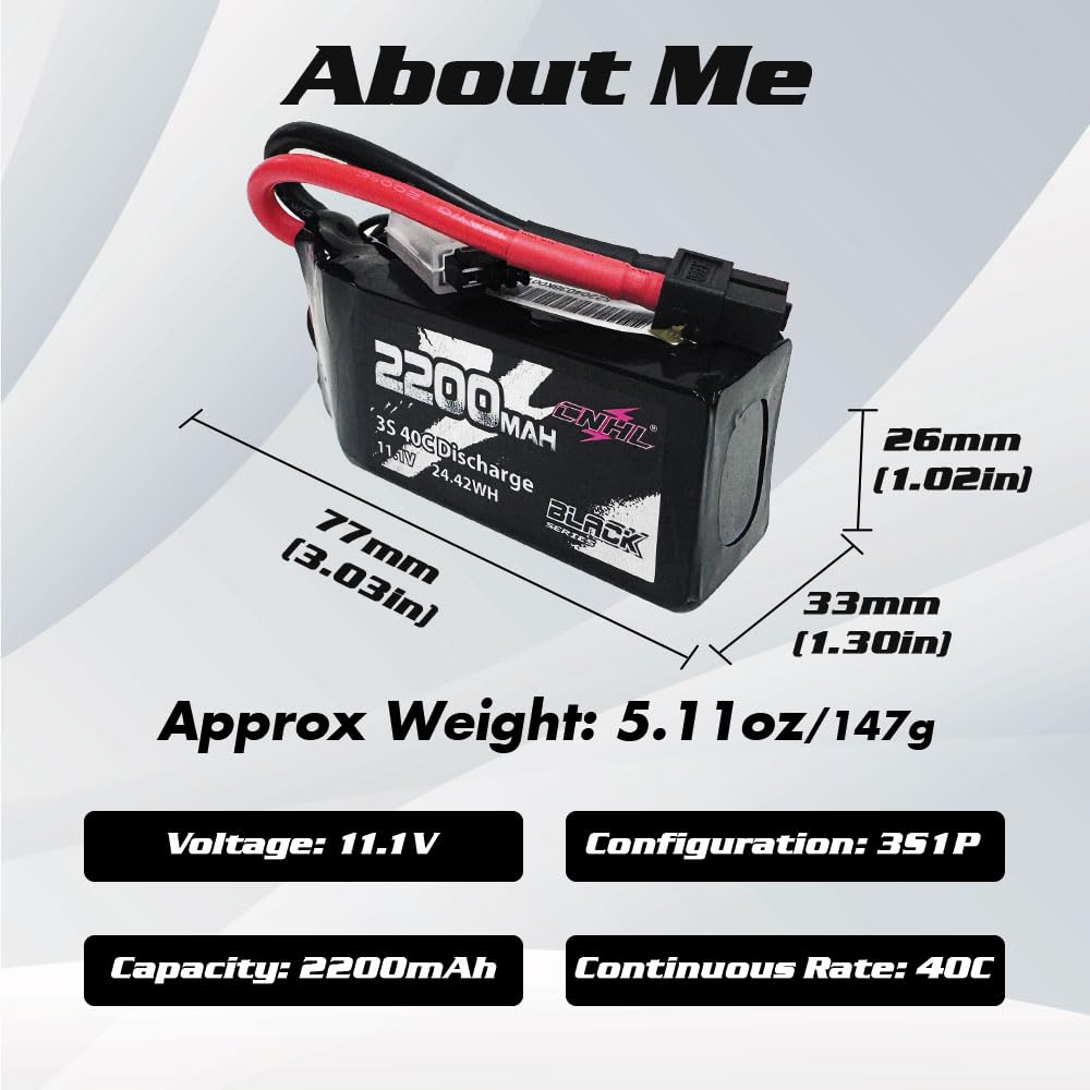 40 c 2200mah lipo 3s battery Amazon.com: CNHL 2200mAh 3S Lipo Battery 40C 11.1V Shorty lipo Battery with  XT60 Plug for RC Airplane Car Helicopter FPV Drone Truggy Truck Crawler(2  Packs) : Toys & Games