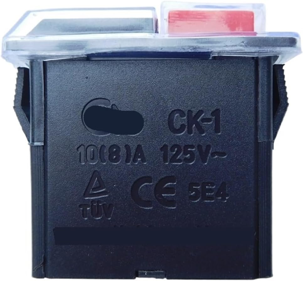 CK-1 125V 10(8) A Waterproof Dustproof Electromagnetic On Off Push Button Switches Pushbutton Switch