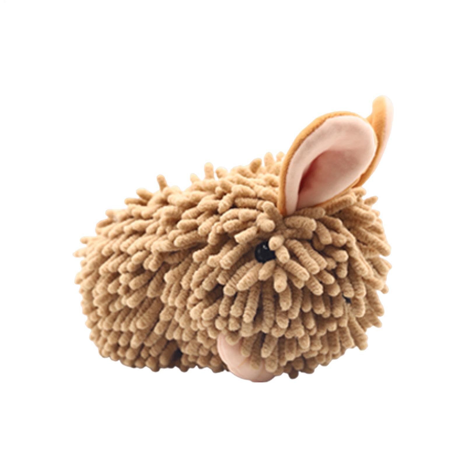 Toalla mano chenilla divertida de conejito, un regalo decorativo y suave para baños y cocinas