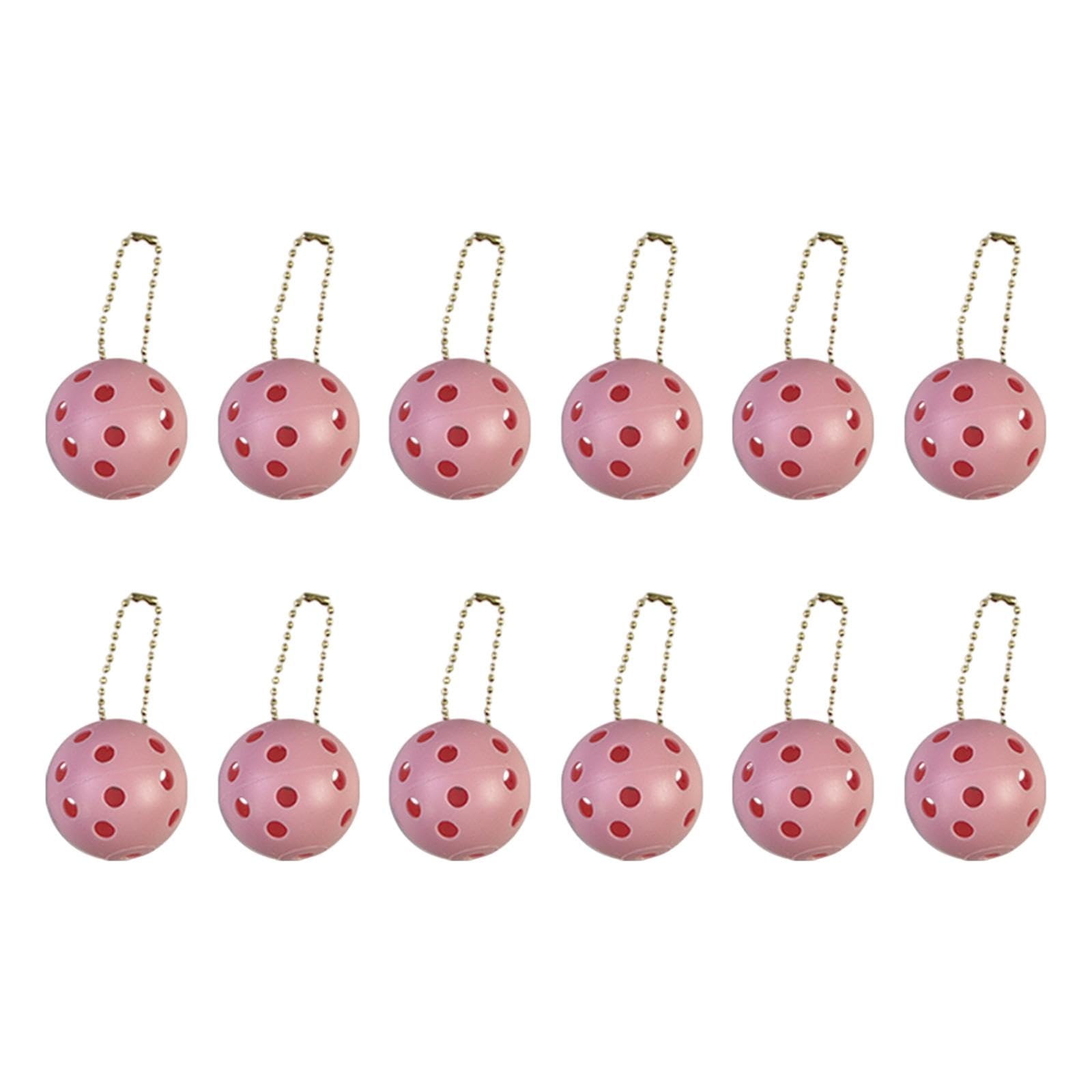 MERISHOPP 12Pcs Pickleball Keychain Car Keychain Metal Keyring for Purse Handbag Decor Pink|Sporting Goods|Tennis & Racquet Sports|Clothing, Shoes & Accessories|Other Racquet Sport Accs-picture-32