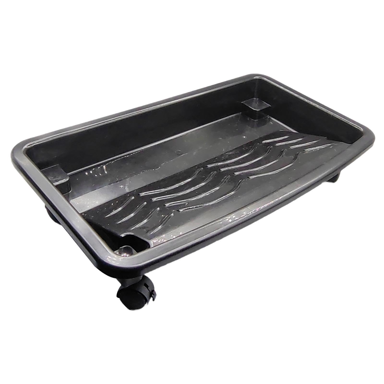 Bac à peinture multifonctionnel avec porte-rouleau et porte-pinceaux : outil pratique pour les travaux de bricolage et de rénovation. Bac à peinture pour intérieure,