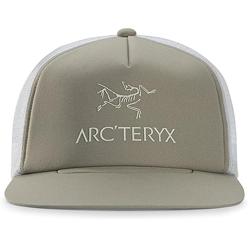 Arc'teryx Logo Flat Brim Trucker Hat | Flat-Brim Performance Trucker