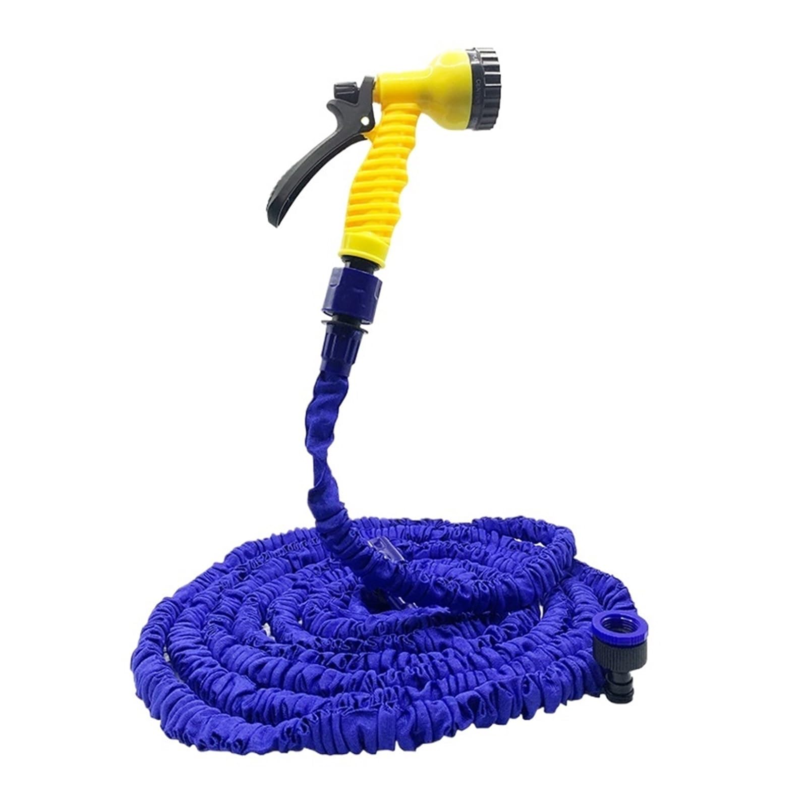 Juego de mangueras de jardín extensibles Manguera de jardín, tuberías de agua mágicas, pistola de agua de alta presión for lavado de autos, herramientas de riego multifunción for el jardín del hogar(B