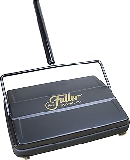 Fuller Brush 17027 Electrostatic Carpet & Floor Sweeper-9" Cleaning Path-Black