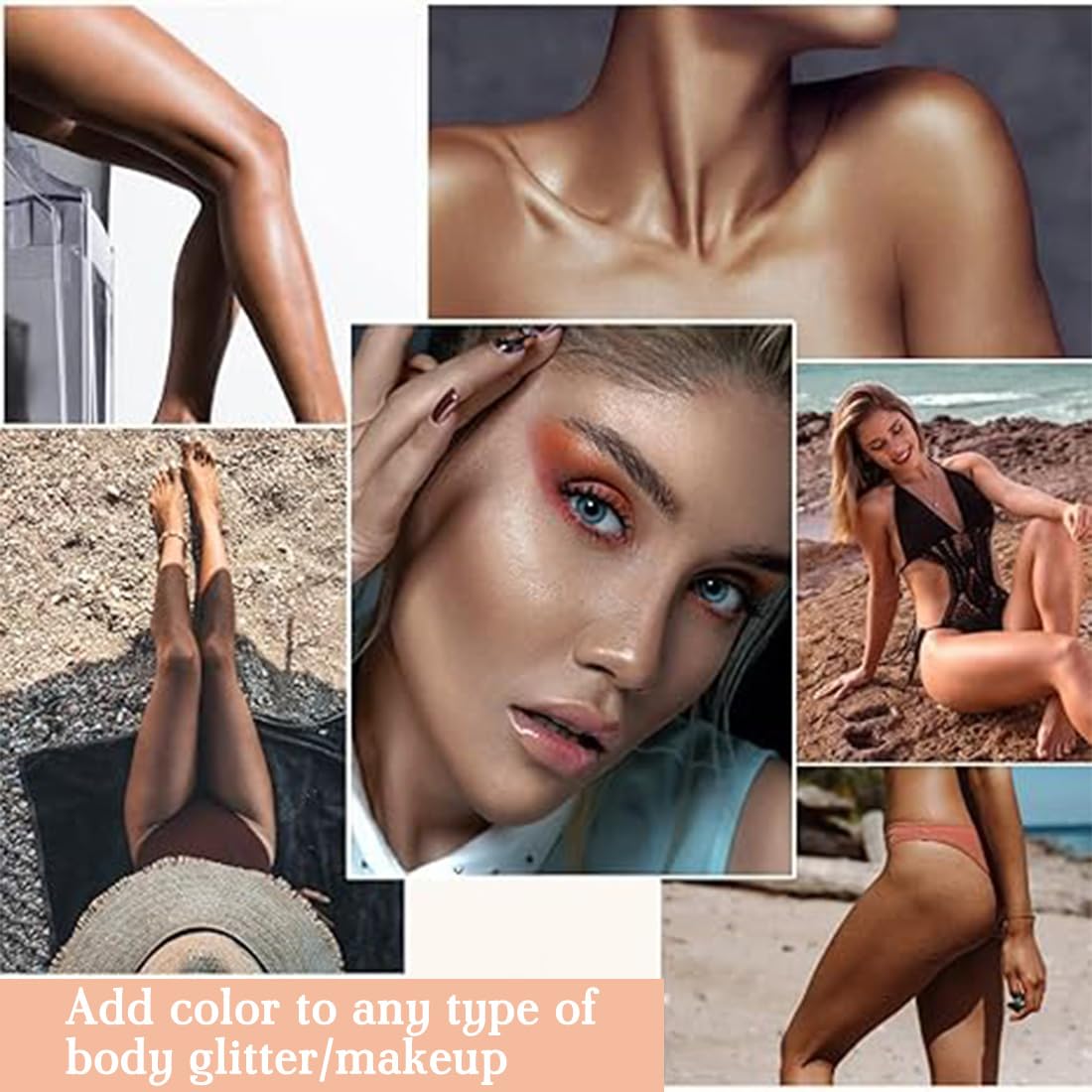 1 Pezzo Pennello per Fondotinta,Spazzola Abbronzante, Kabuki Brush,Spazzola per trucco per il Corpo, Foundation Brush per corpo e gambe Pennello Abbronzante
