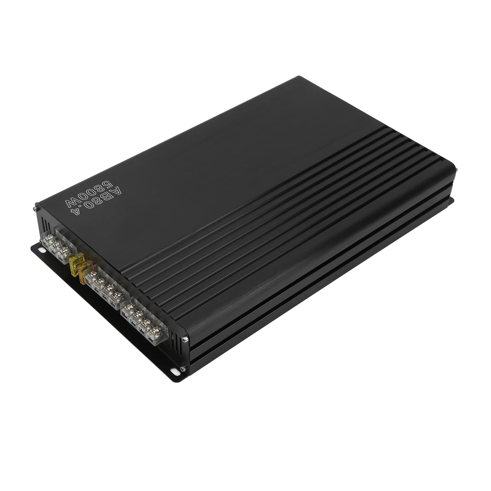 aqxreight Amplificatore Audio per Auto 5800 W 12 V in Metallo Resistente Alle Intemperie Universale per Lettore Multimediale Il di Altoparlanti Ha una Nuova Finitura Nota Che Fornisce un