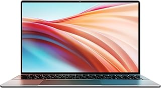 B15 Windows 10 Laptop, 15.6 inches Full HD 1920*1080 IPS 100% sRGB Display, Intel J4125 Quad-Core, 12GB LPDDR4, 256GB SSD, Expandable 1TB, 4K, WiFi, BT4.0 (Silver)