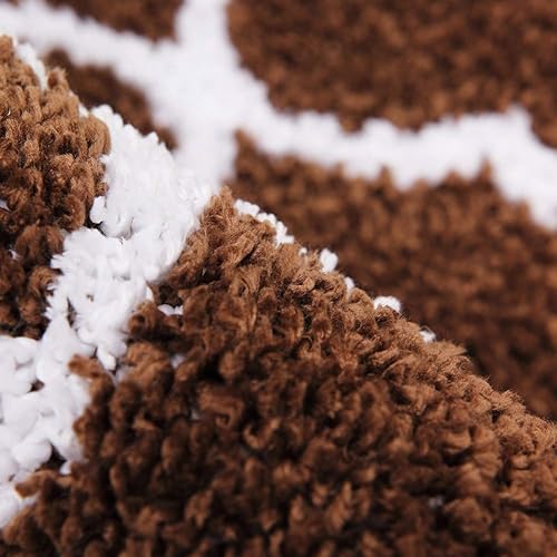 Miniatura 6 de Carvapet - Juego de 2 alfombras de microfibra para cocina, antideslizantes, suaves, alfombra de baño