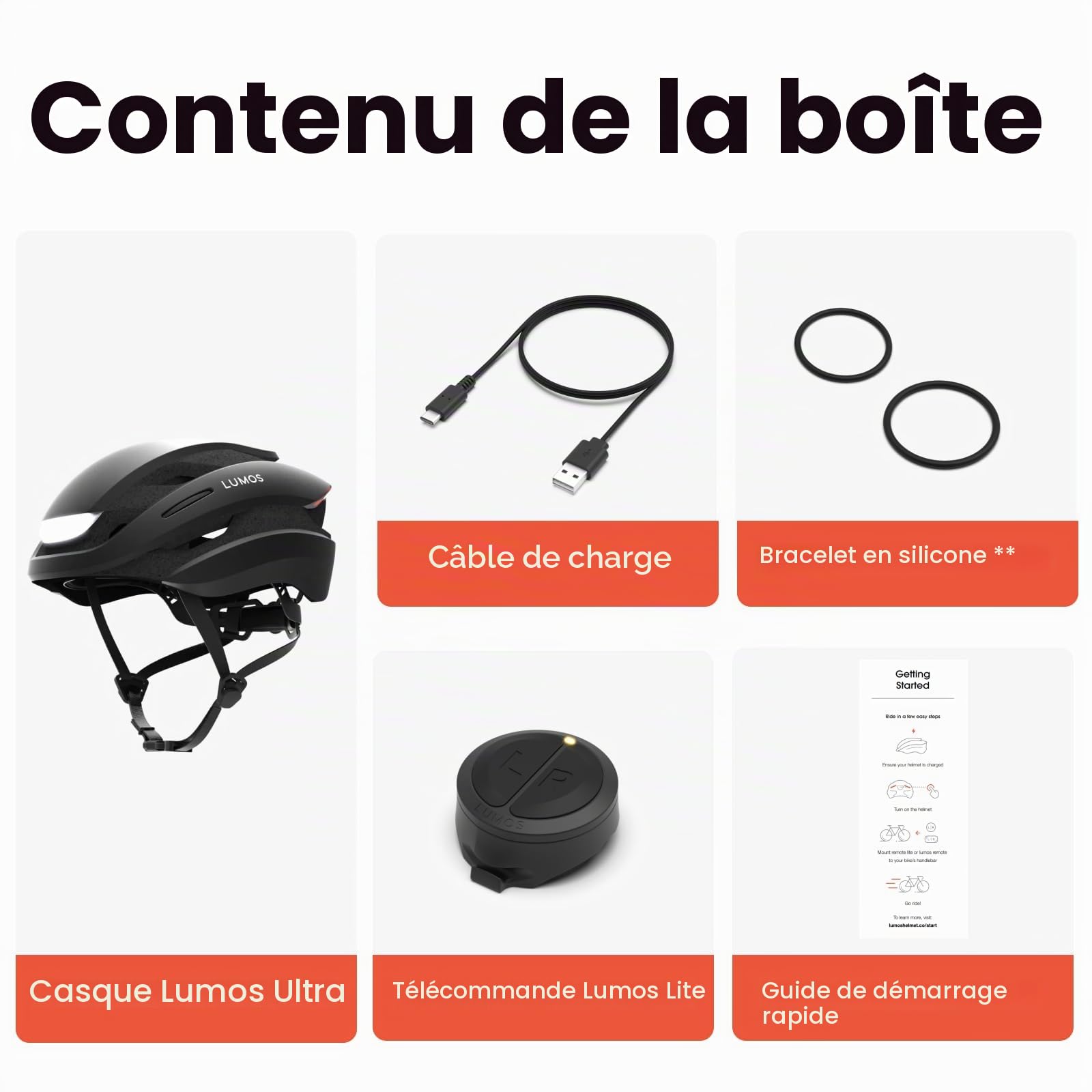 Lumos Ultra Smart Bike Helmet | Customizable Front and Back LED Lights with Turn Signals | Road Bicycle Helmets for Adults: Men, Women