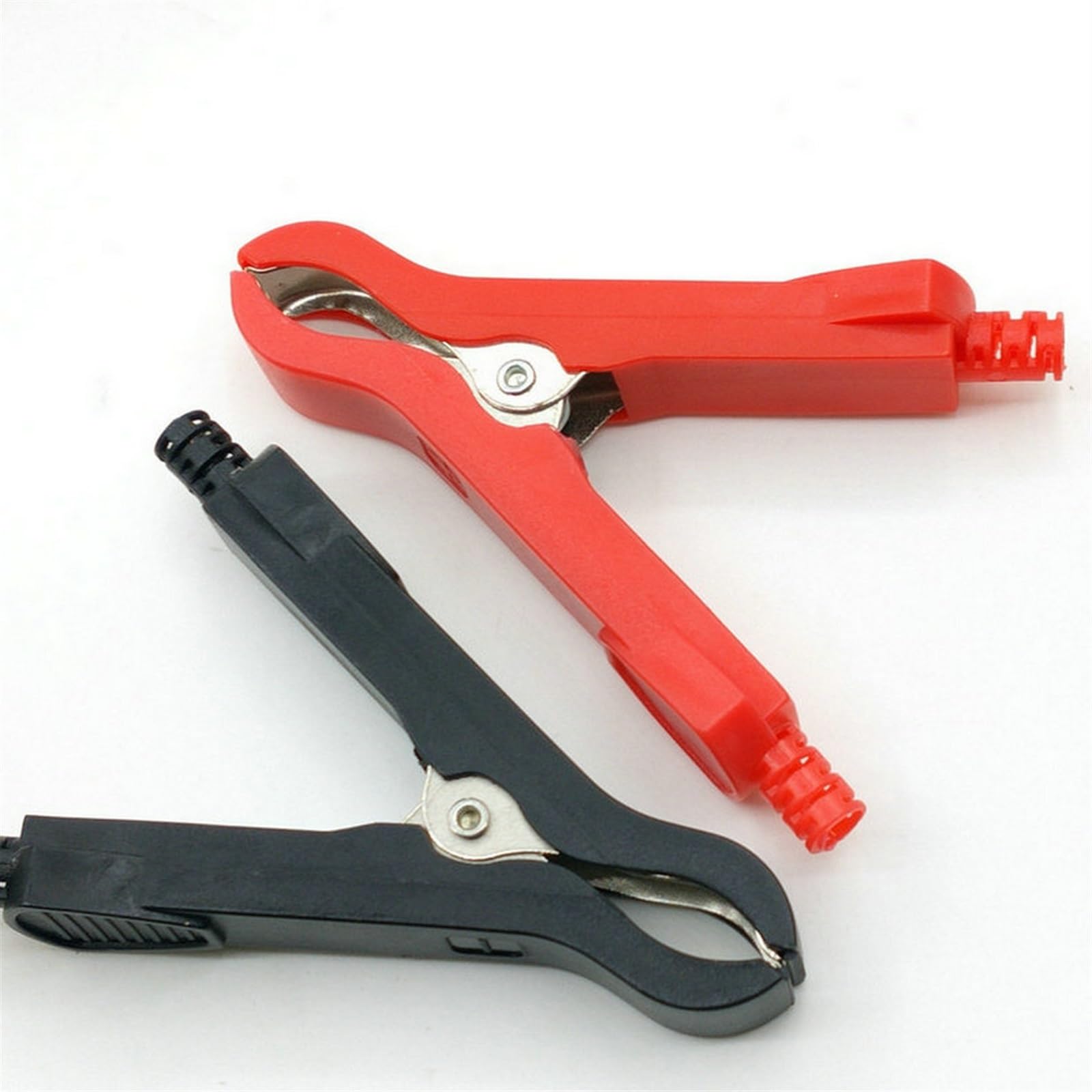 Crocodile Clips 2pcs 30A Insulated Crocodile Clip Low Voltage Wire Lead Test Alligator Clamps