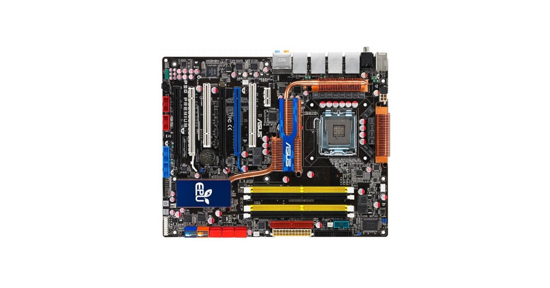 ASUS P5Q Premium LGA775 Intel P45 DDR2-1200 ATX Motherboard