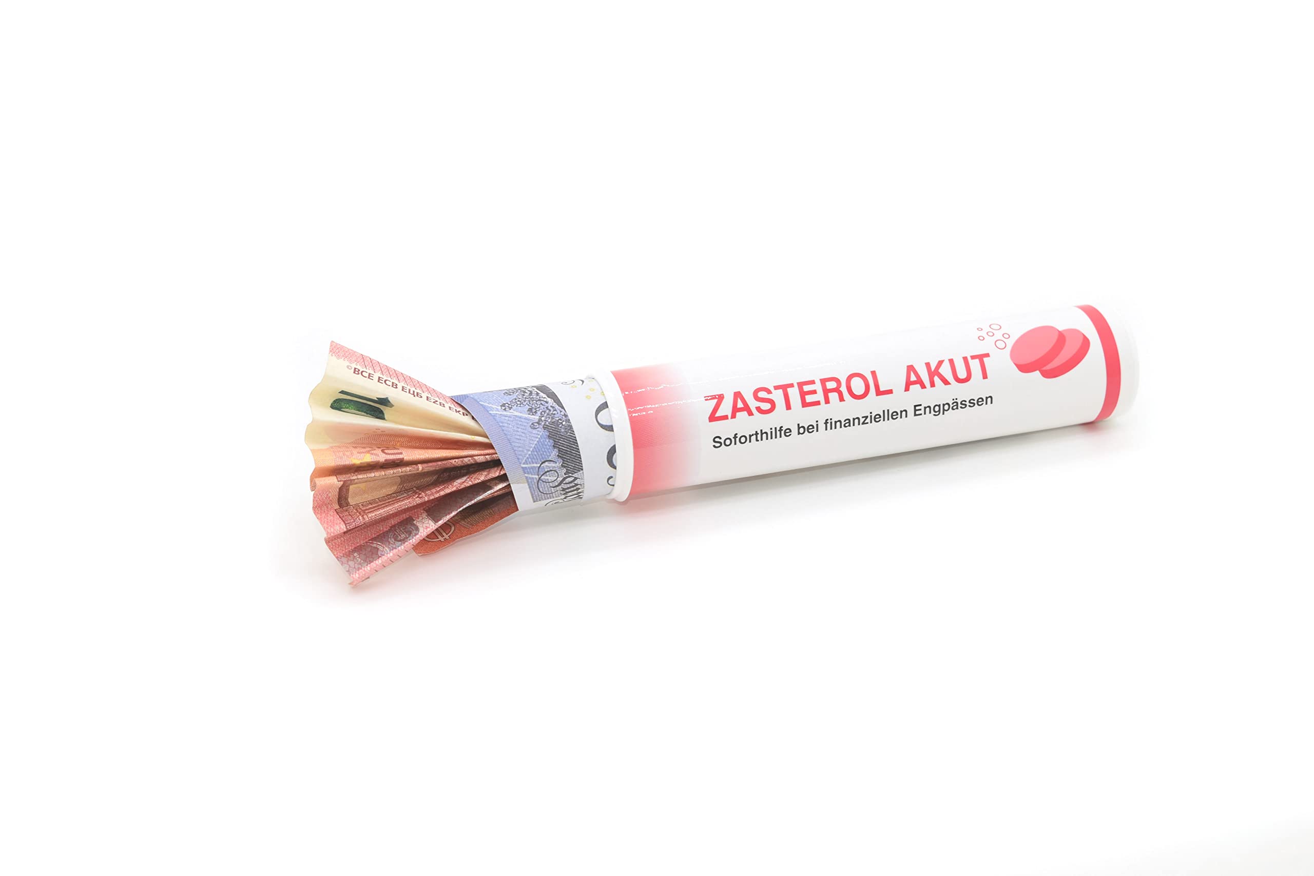 ASVP Shop Tubos de regalo para dinero en medicina Stlye - Juego de 6 tubos divertidos para regalos de dinero - Embalaje de cupones de dinero perfecto para bodas, cumpleaños y vales de viaje