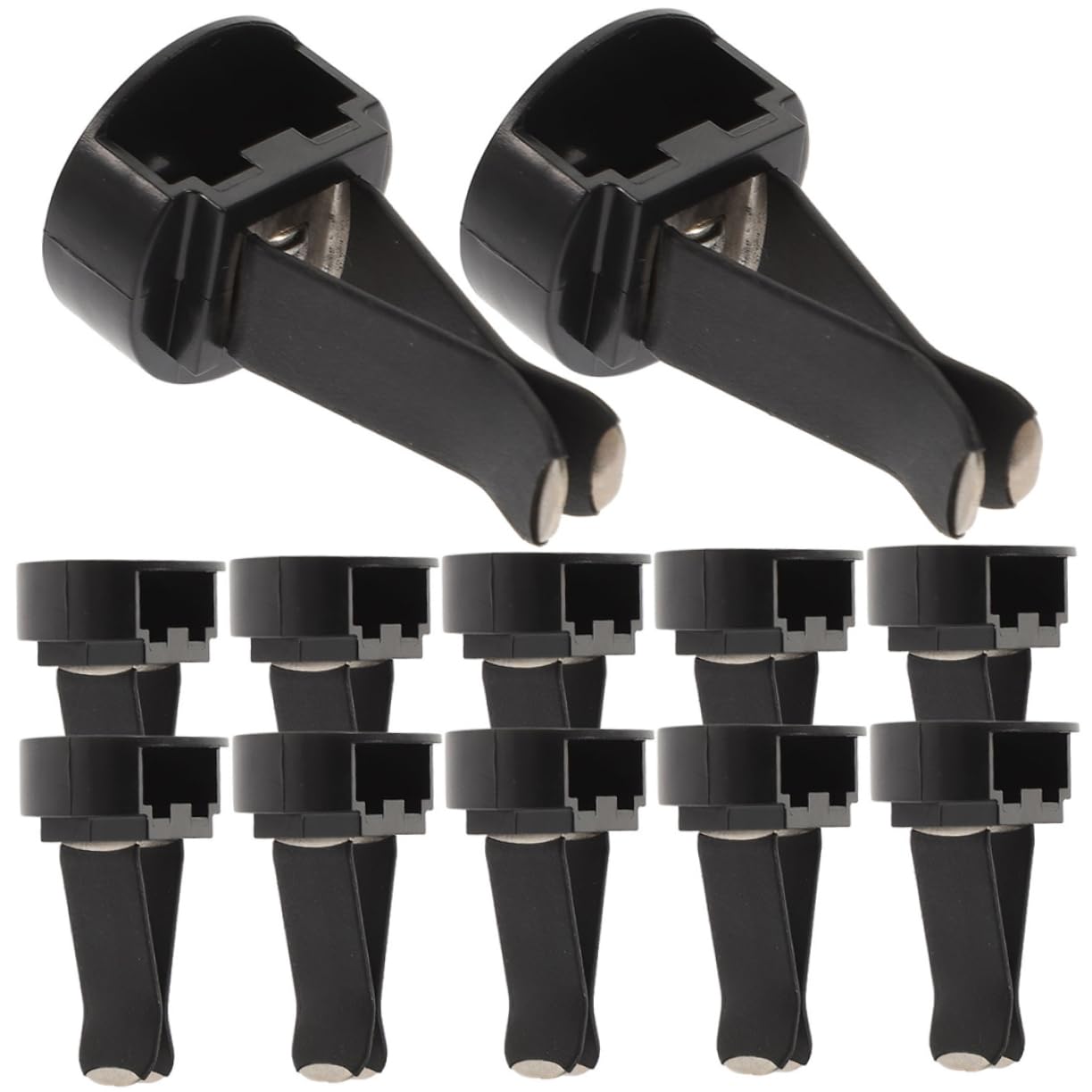 SOLUSTRE 240pezzi Clip Profumatore Per Auto Per Ventilazione Accessori Per Auto e Facile Installazione Design Compatto Per e Versatilità