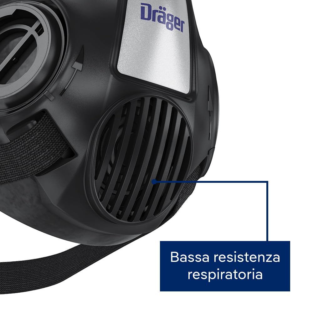 Dräger X-plore 3500er Set Mezza maschera con filtro antiparticolato Unisex - Adulto (Pacco da 1)