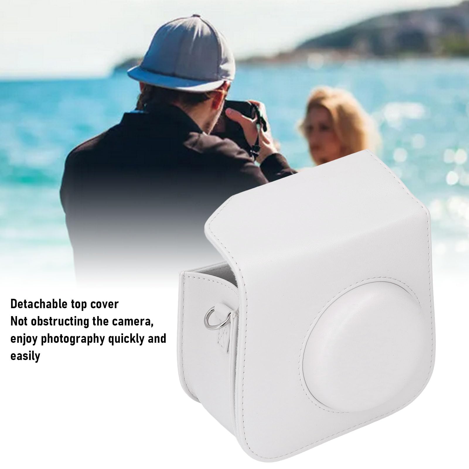 Borsa protettiva per fotocamera istantanea Tracolla regolabile Custodia da viaggio antipioggia Mini SE 7+