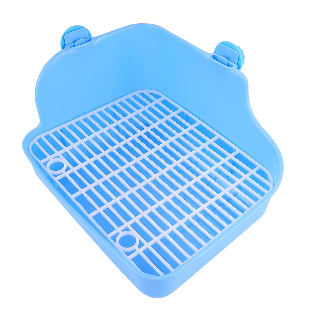 Toilette pour petits animaux anti-débordement pour cage propre