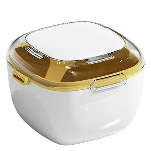 Caja de almacenamiento de dientes falsos, taza de limpieza de dentaduras postizas con cesta para retenedores y protectores bucales, contenedor