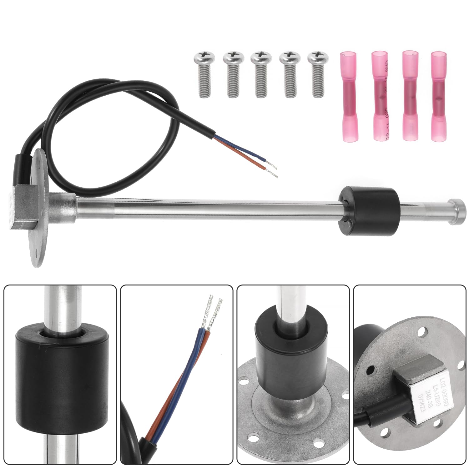 Marine Boat RV Truck Fuel Water Tank Level Sensor Sender Sending Unit 240-33ohm - Foto 4