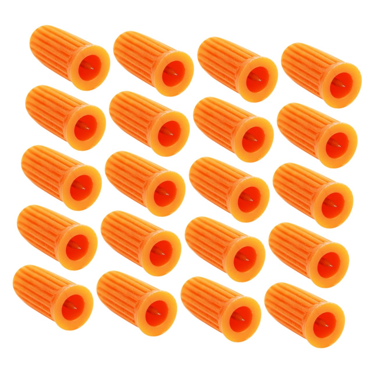 TOVINANNA Glue Bottle Replacement Plug Tips Set 20pcs Plastic Nozzles for Eyelash Adhesive Salon Essential