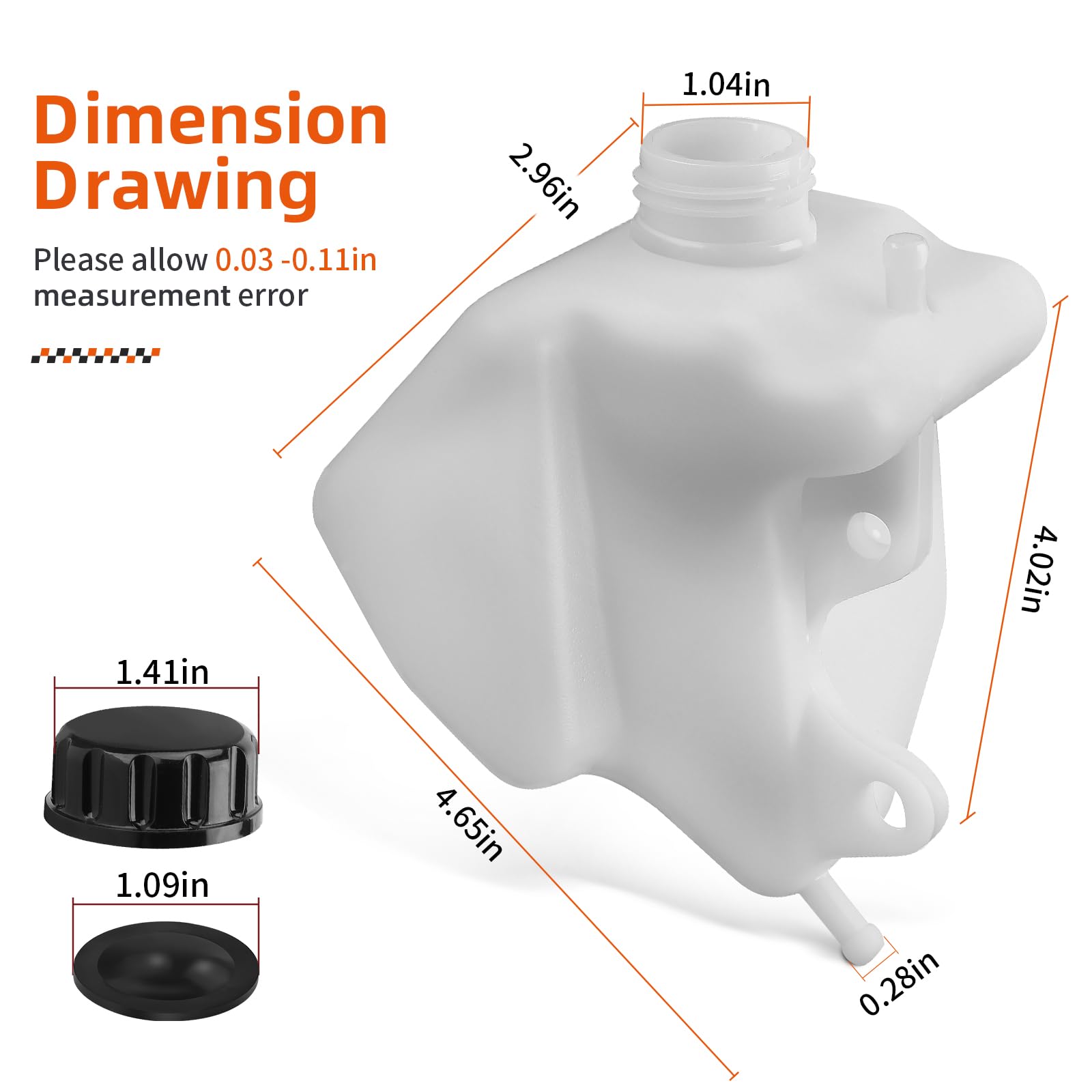 Amazon.com: Coolant Reservoir Tank W/Cap For Kawasaki KLX250 S/SF