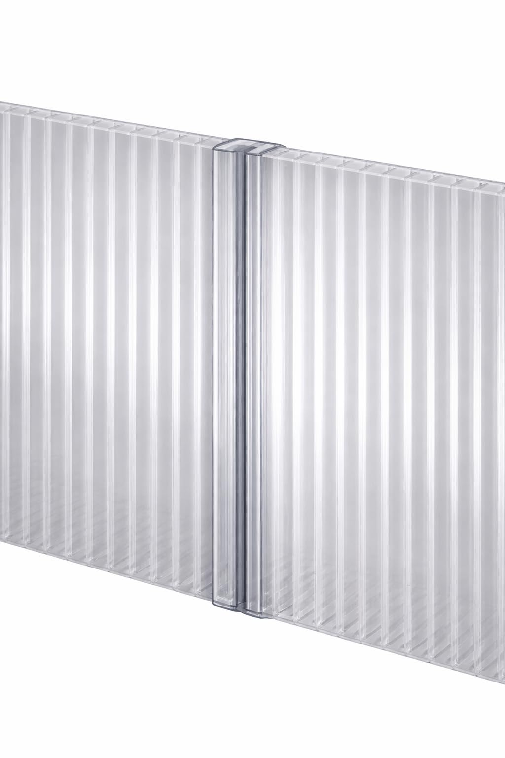 Perfil Unión H Policarbonato Alveolar MACROLUX Protección UV Coextruida Transparente Stabilit Suisse Invernadero Pérgola Marquesina Diferentes Espesores y Longitudes (200 CM (L), 0.00, 4, Milímetros)