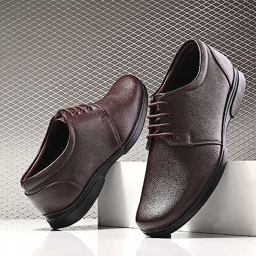 Image of Centrino Formal Shoe for Men | Soft Cushioned Insole for All-Day Comfort | Premium Craftsmanship & Durable Build |Stylish & Elegant Design | Perfect for Office, Business Casual & Formal Attire (64053)