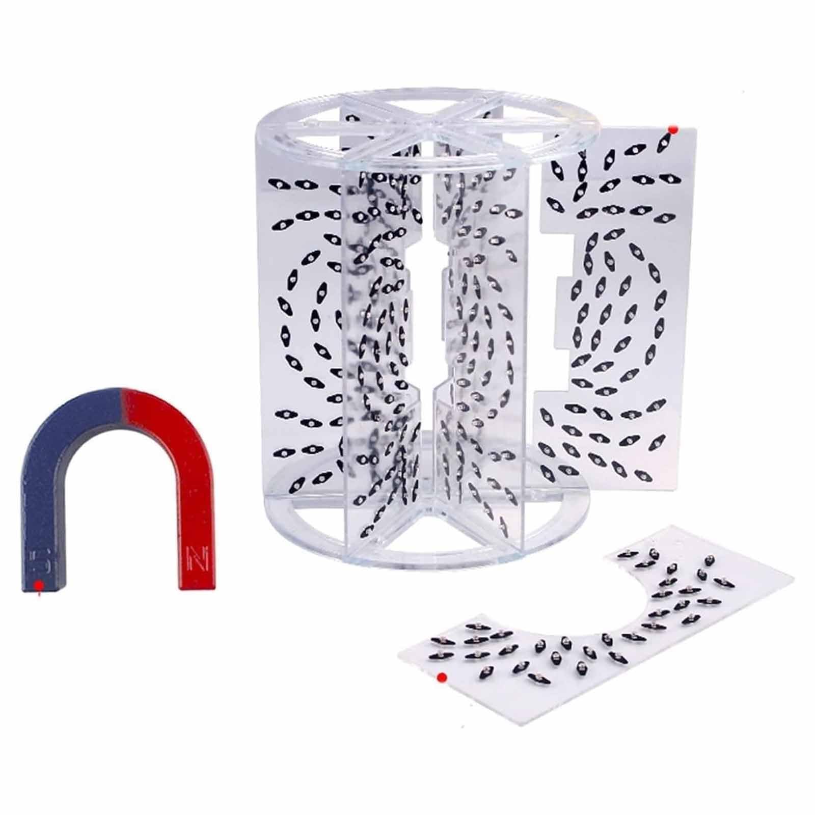 Zestaw Demonstracyjny Pola Magnetycznego, Sprzęt Do Eksperymentów Elektromagnetycznych 3d Do Nauczania Fizyki, Narzędzie Edukacyjne Do Nauki Linii Sił Magnetycznych, Aktywność