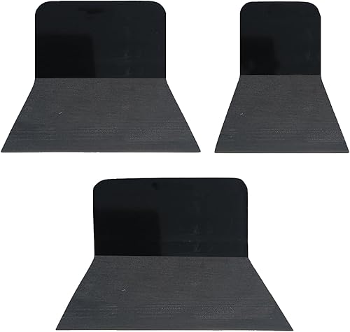 3 tamaños de escobilla de goma de poliuretano termoplástico suave para coche, limpiador de ventanas, removedor de agua, raspador de carbono,