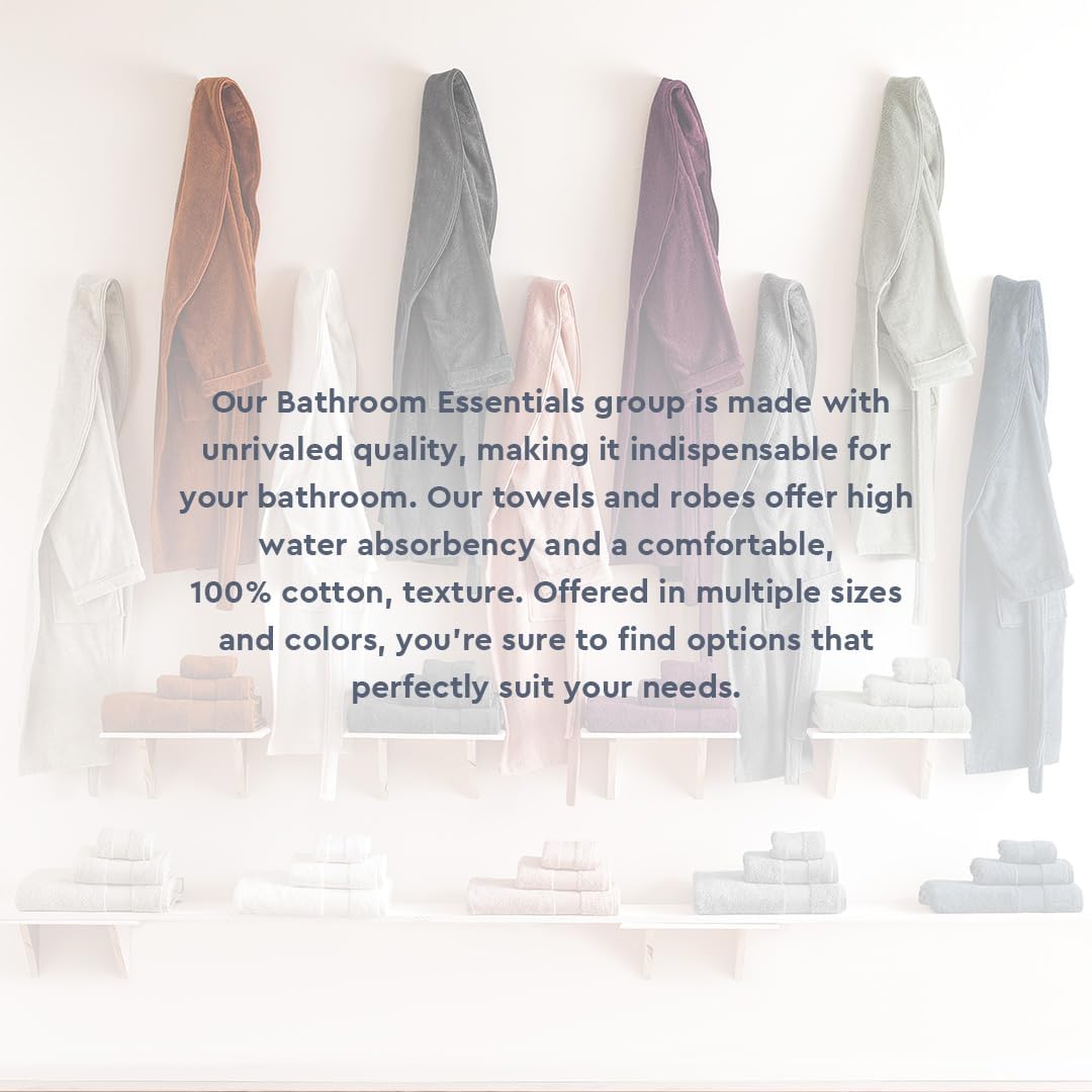 Yatas Bedding Essentials Bath Towel - 1 Peice, 35 x 60 inches, 100% Turkish Towel, 550 g/m², Absorbent, Soft Towel, Quick Drying Bath Towel, Anthracite