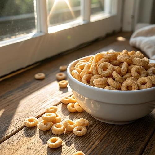 Vista 14 de Cheerios, Heart Healthy - Cereal para desayuno sin gluten, tamaño familiar, 18 onzas