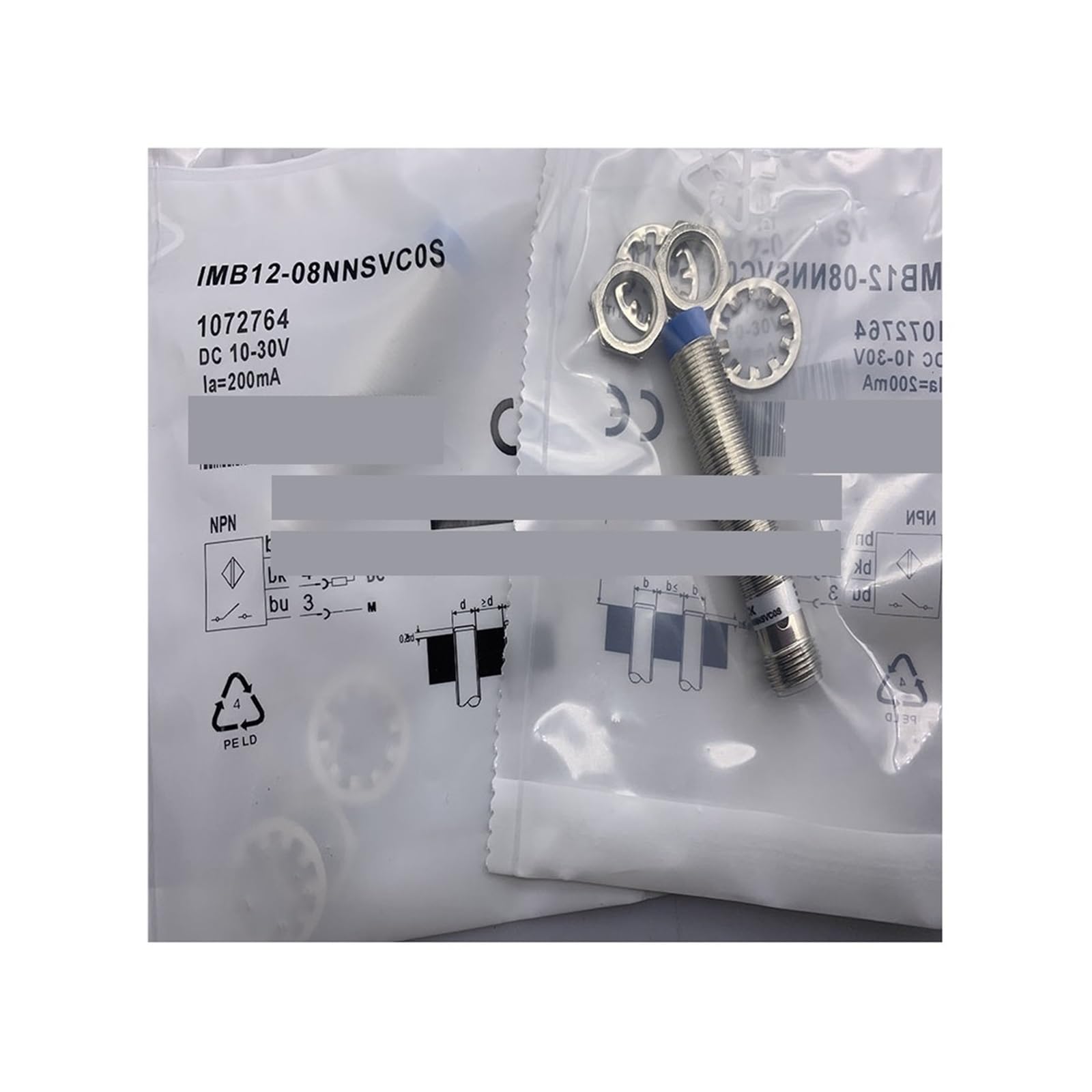 Capteur IMB12-08NPPVC0S pour automatisation de ligne d'assemblage - 2