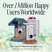 Vista 16 de Birdbuddy PRO - Comedero solar inteligente para pájaros con cámara, identificación de especies de aves AI, fotos de 5 MP, cámara de transmisión