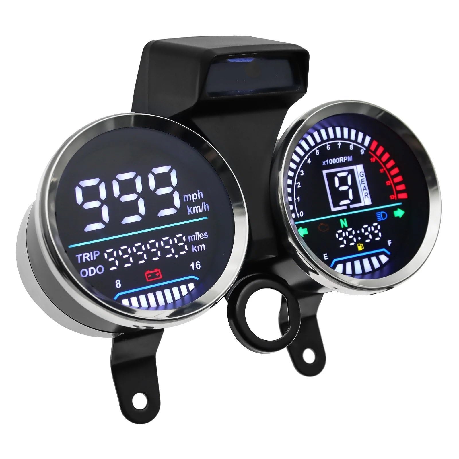 Compteurs de vitesse Pour Suzuki GN 125 Digital Meter Tachymètre numérique