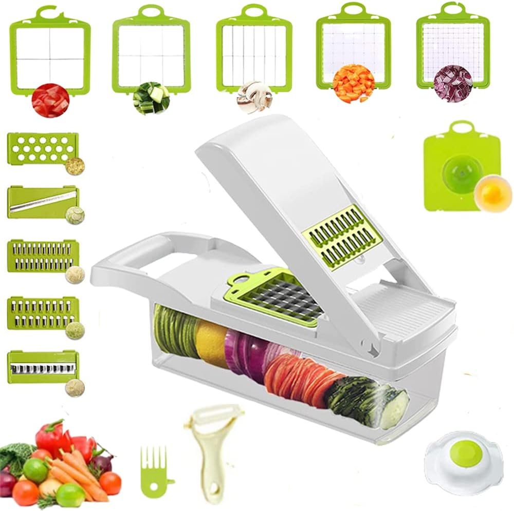 Vegetable Chopper, Pro Onion Chopper, Mandoline Slicer, Multifunctional