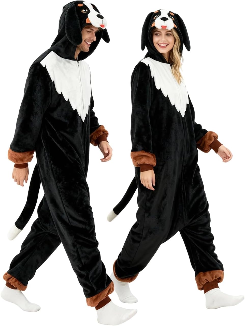 Bernese Mountain onesie adult Unisex Adult Pajamas Halloween Christmas Party Cosplay Costume