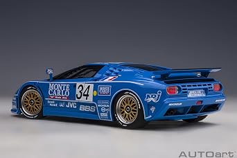 オートアート AUTOart 1/18 ブガッティ EB110 SS 1994年 #34 ル・マン24時間レース 完成品 89417