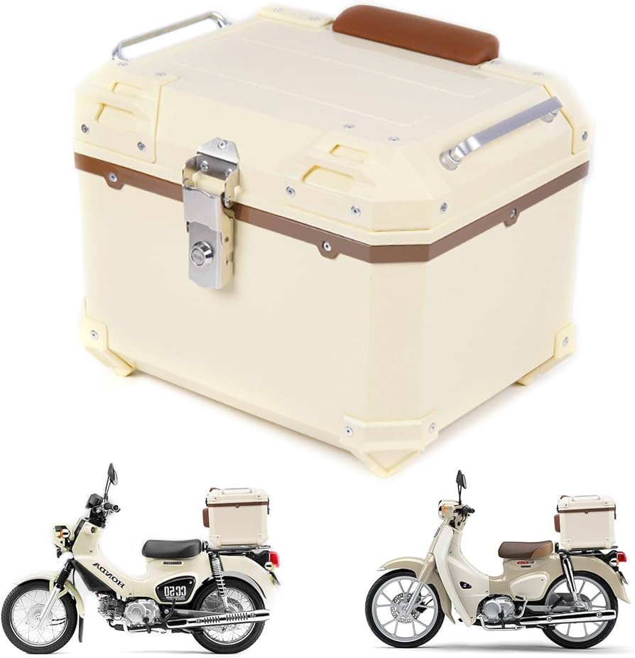 Amazon | HI-LINE バイク リアボックス 45L トップケース 汎用 ABS製