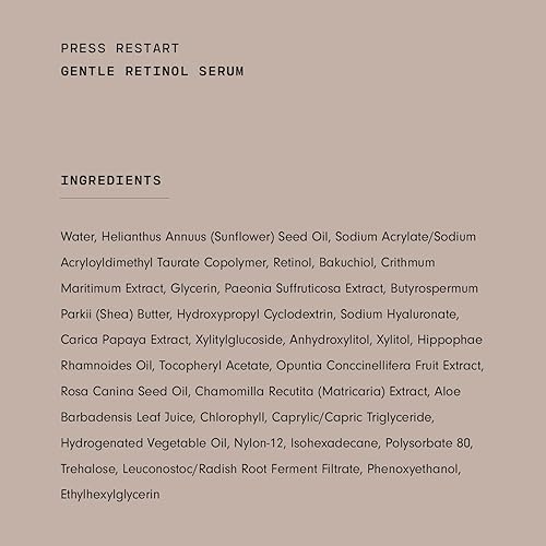 Miniatura 8 de Versed Press Restart - Suero suave de retinol, Jumbo  Bakuchiol Retinol Alternativo Suero antienvejecimiento ayuda a tonificar la piel, líneas finas