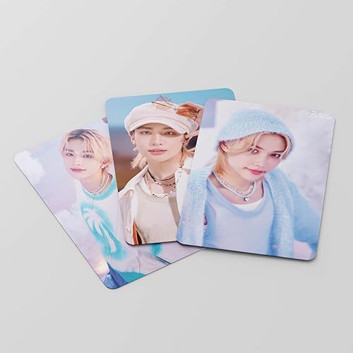 Miniatura 5 de Tarjeta fotográfica para niños callejeros, 55 unidades, tarjeta Lomo para niños callejeros, tarjetas fotográficas callejeras, regalo Hyunjin,