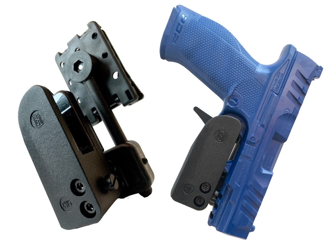 IPSC Waffen Holster Sport Speedsec CW5 mit Multi Lok Gürtel Clip Schnellziehholster Sportschützen