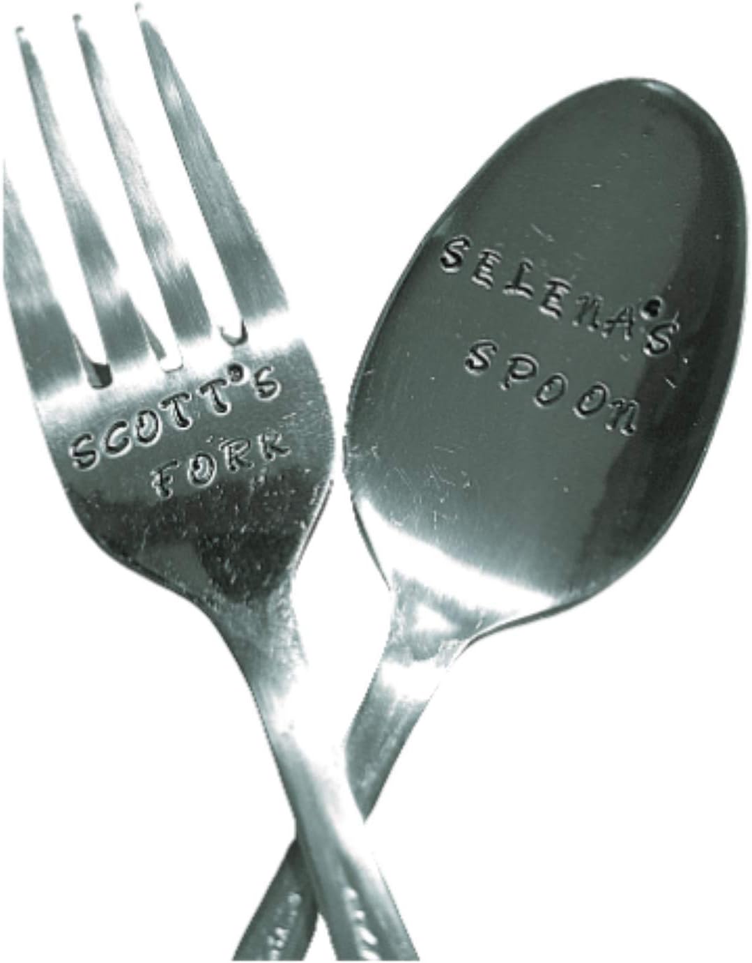 Personalized Hand Stamped NAME Spoon, Fork and/or Knife NEW FLATWARE Unique Gift Personalized for the Favorite Person in your Life.