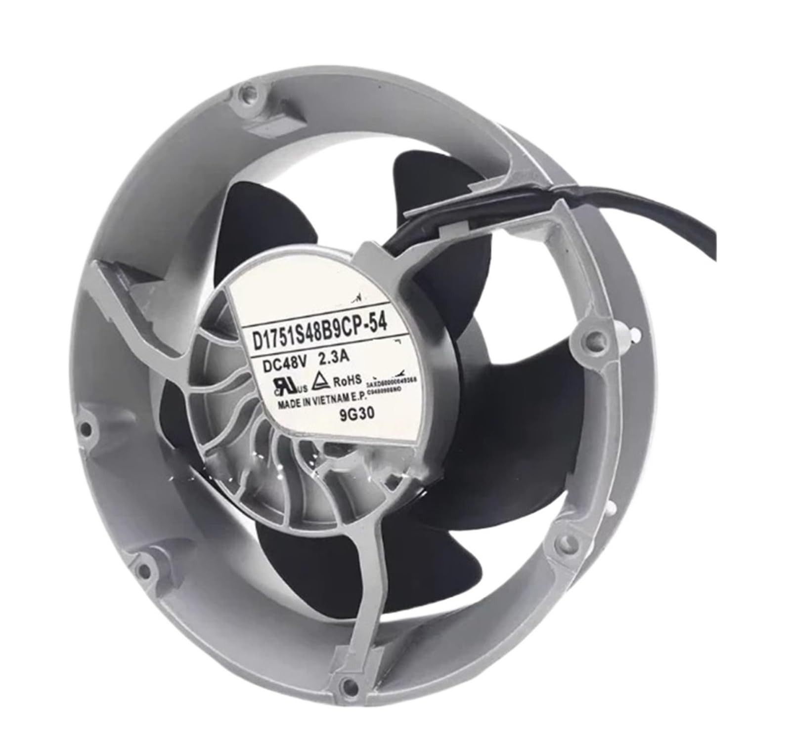 YUSKICCNE D1751S48B9CP-54-33 48V 2.3A 17CM 175X150X51MM ACS880 Cooling Fan